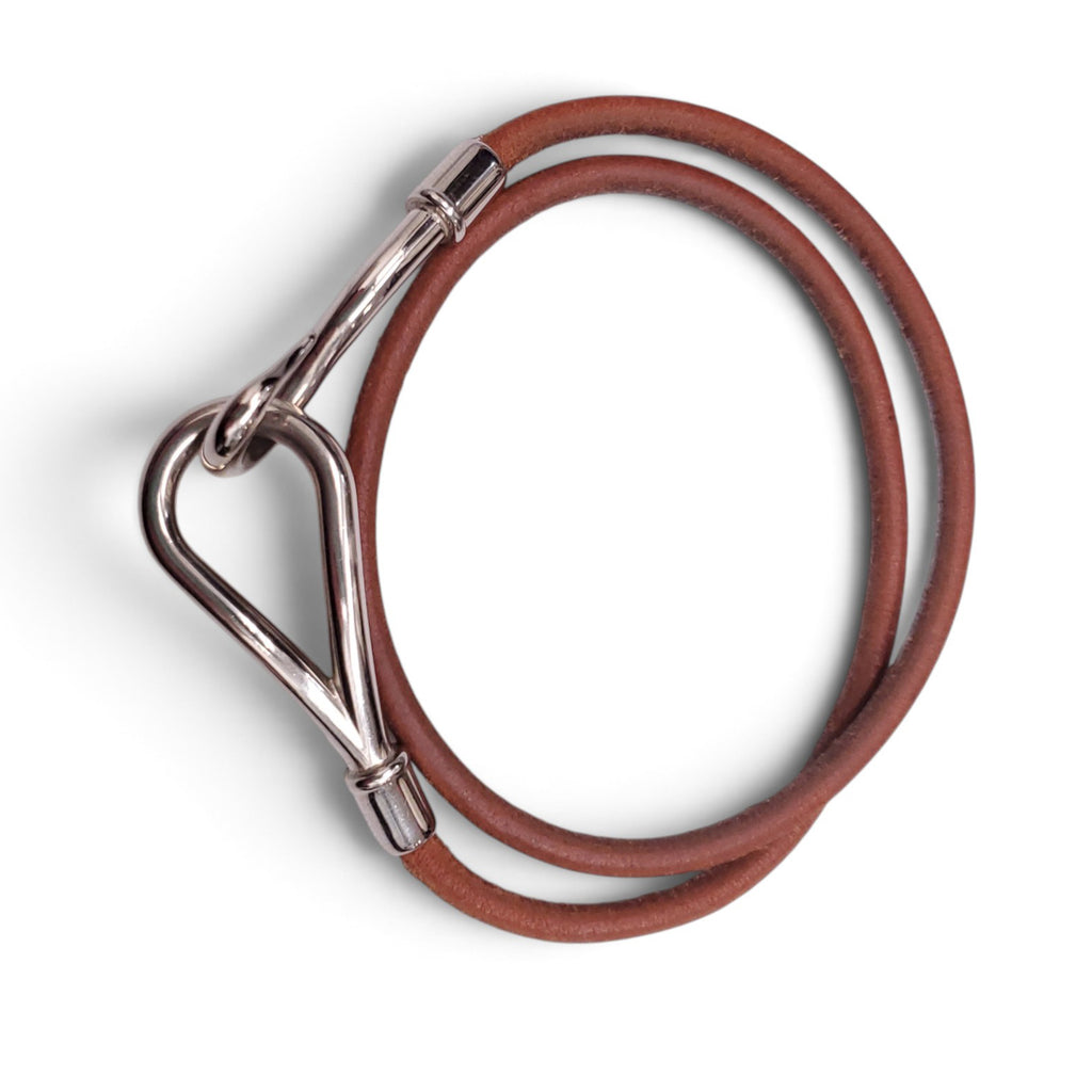 HERMÈS 3 PIECES LEATHER BRACELET SET