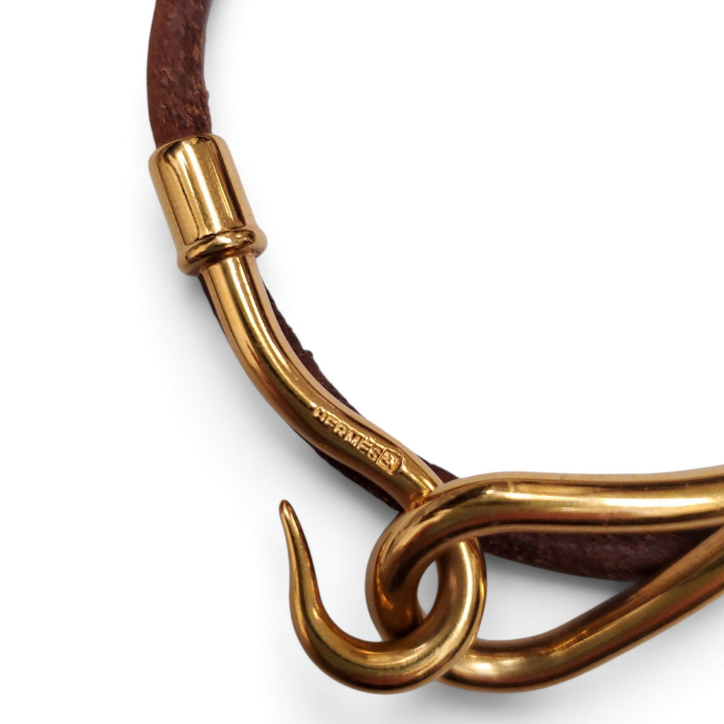 HERMÈS 3 PIECES LEATHER BRACELET SET
