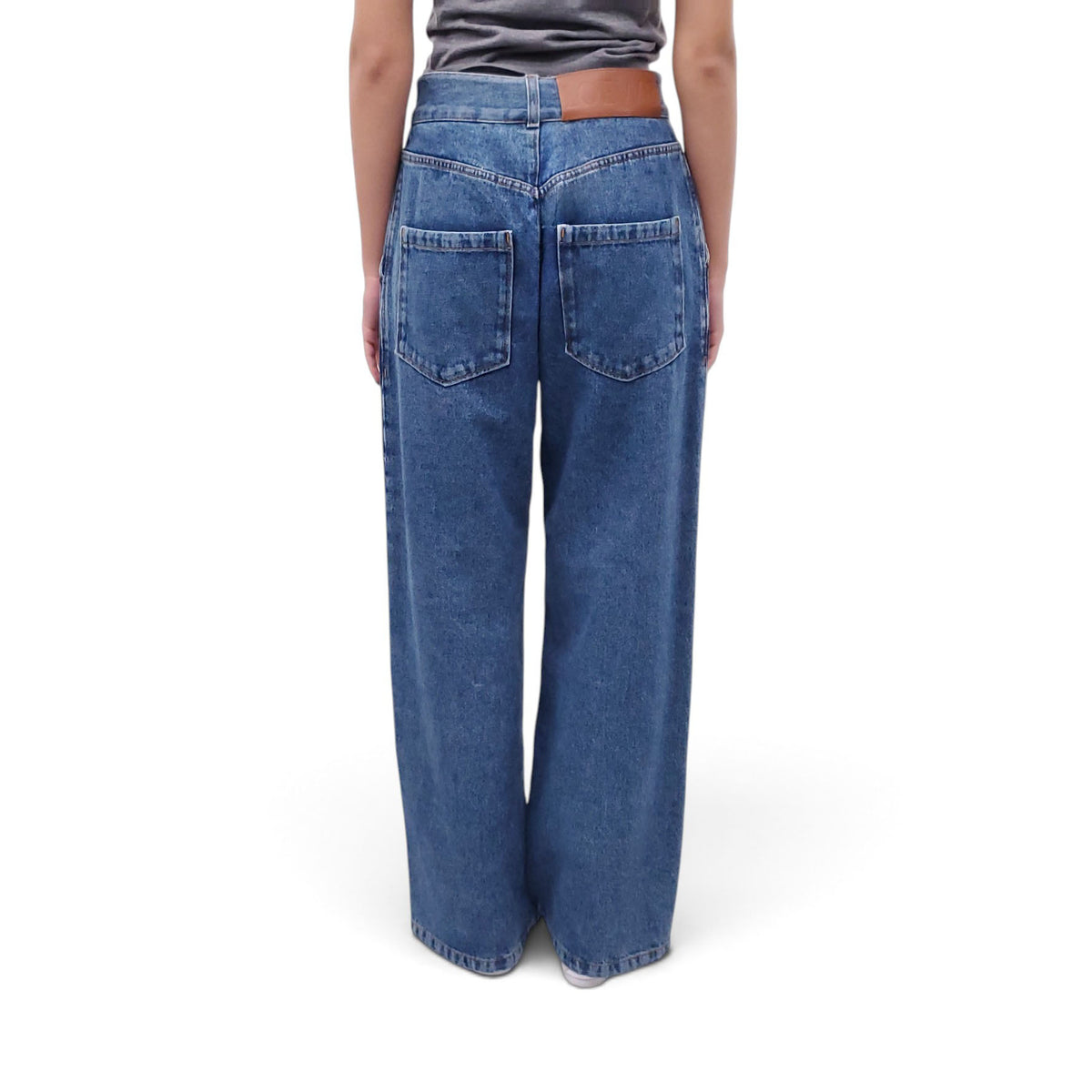 LOEWE ANAGRAM LOGO JEANS - SIZE 38