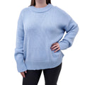 LA LIGNE BABY BLUE WOOL AND CASHMERE SWEATER - SIZE XL