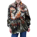 VALENTINO CABAN EMBELLISHED TIE DYE JACKET IN GREEN - SIZE 44