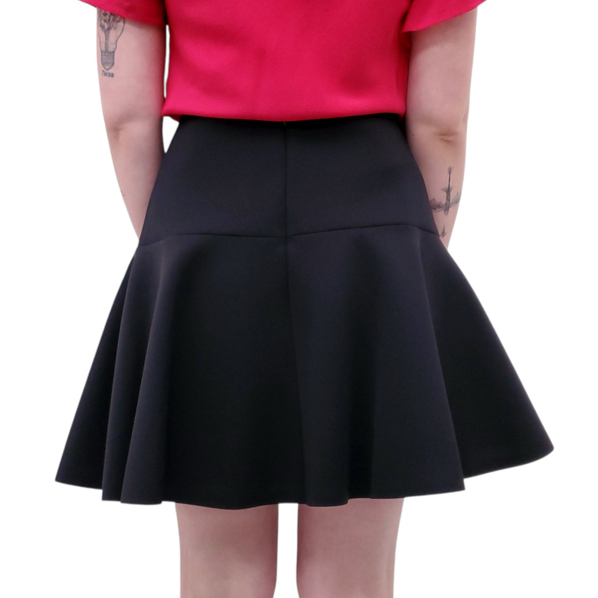 LANVIN RUFFLE MINI SKIRT - SIZE 44