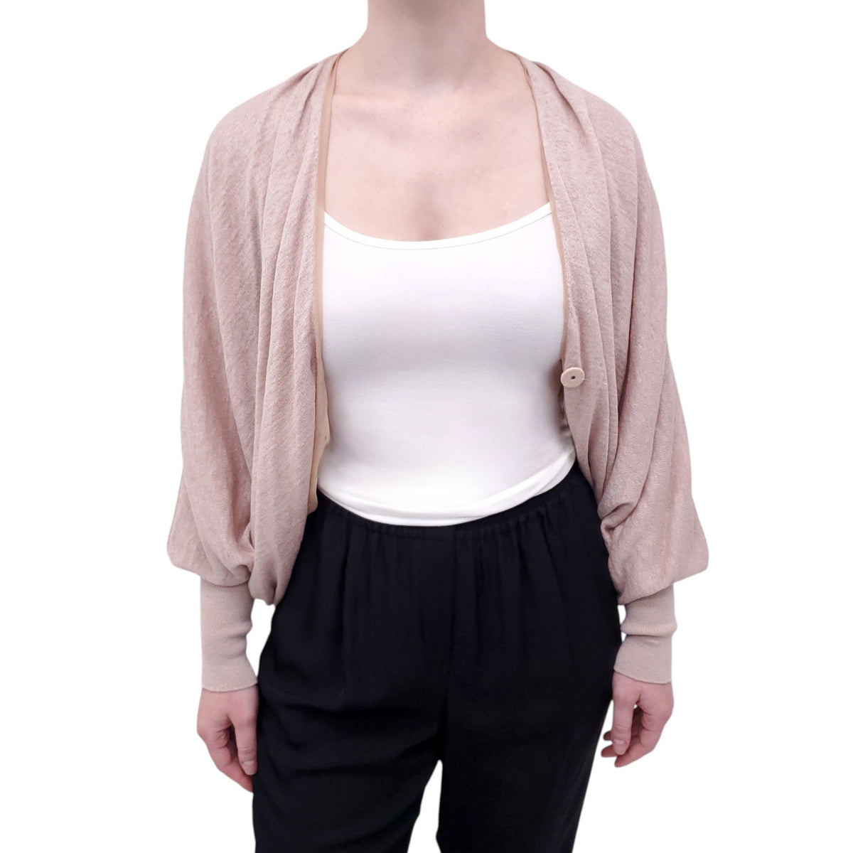 LANVIN SCOOPED CARDIGAN - SIZE S
