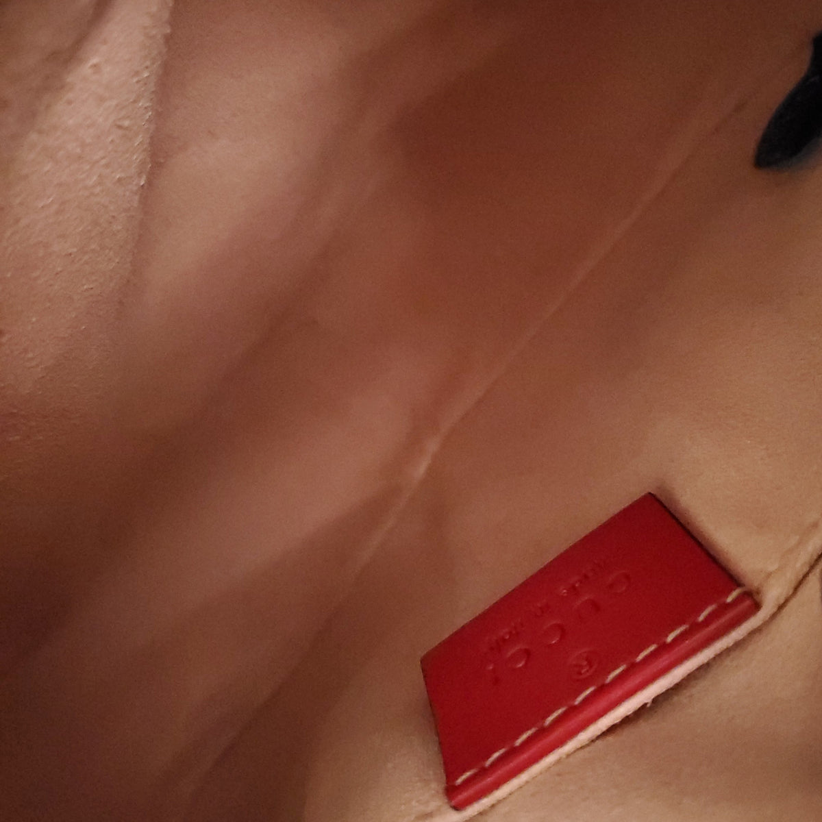 GUCCI MARMONT HIBISCUS CAMERA BAG IN SMALL