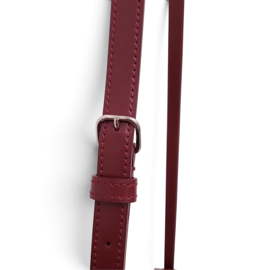 BALENCIAGA CANVAS AND LEATHER CROSSBODY BAG