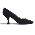 CHANEL GROSGRAIN BLACK HEELS - SIZE 39