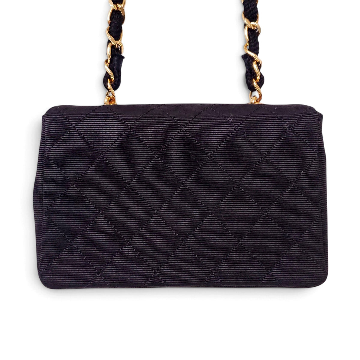 CHANEL GROSGRAIN MICRO FLAP MINI BAG