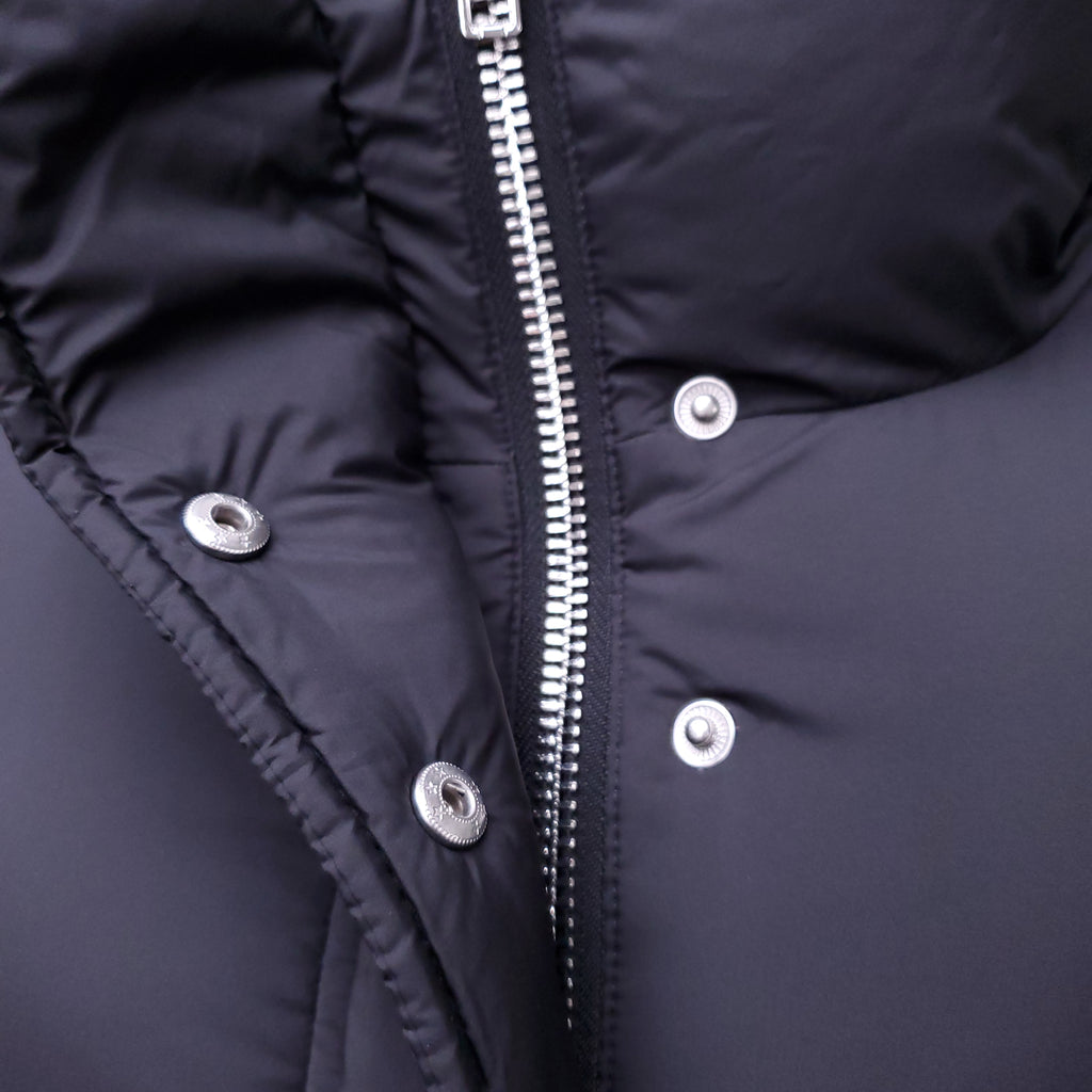 STAND STUDIO BLACK PUFFER JACKET - SIZE 34