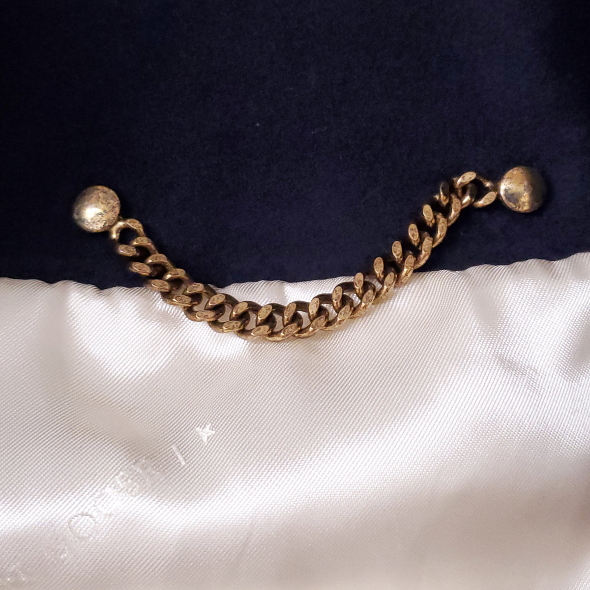 GOLDEN GOOSE NAVY COCOON COAT - SIZE 38