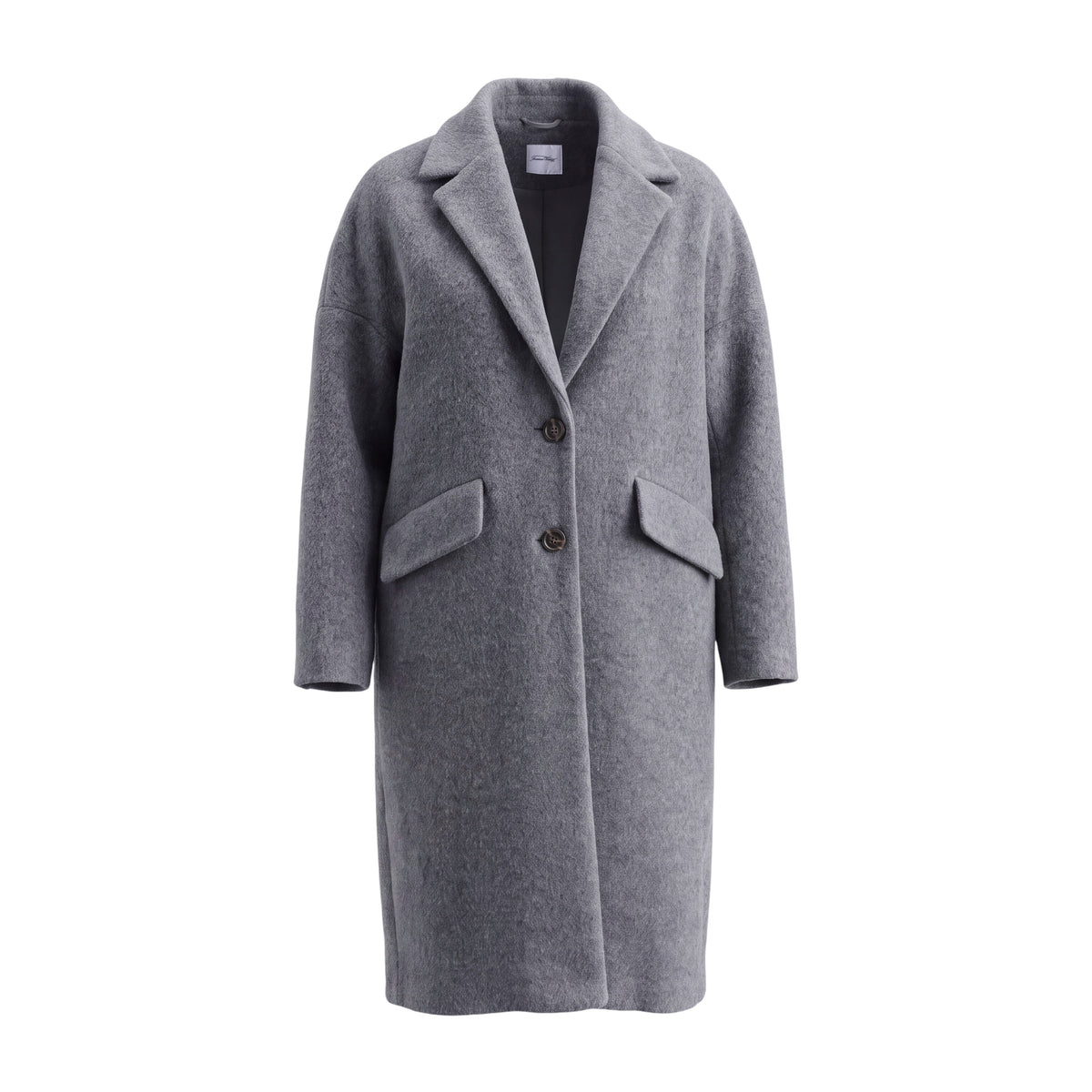 AMERICAN VINTAGE HEATHER GREY COAT - SIZE M/L