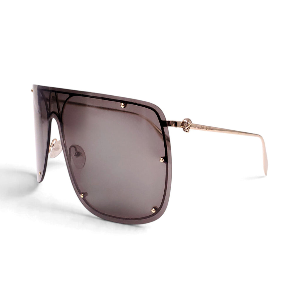 ALEXANDER MCQUEEN GOLD STUD SUNGLASSES
