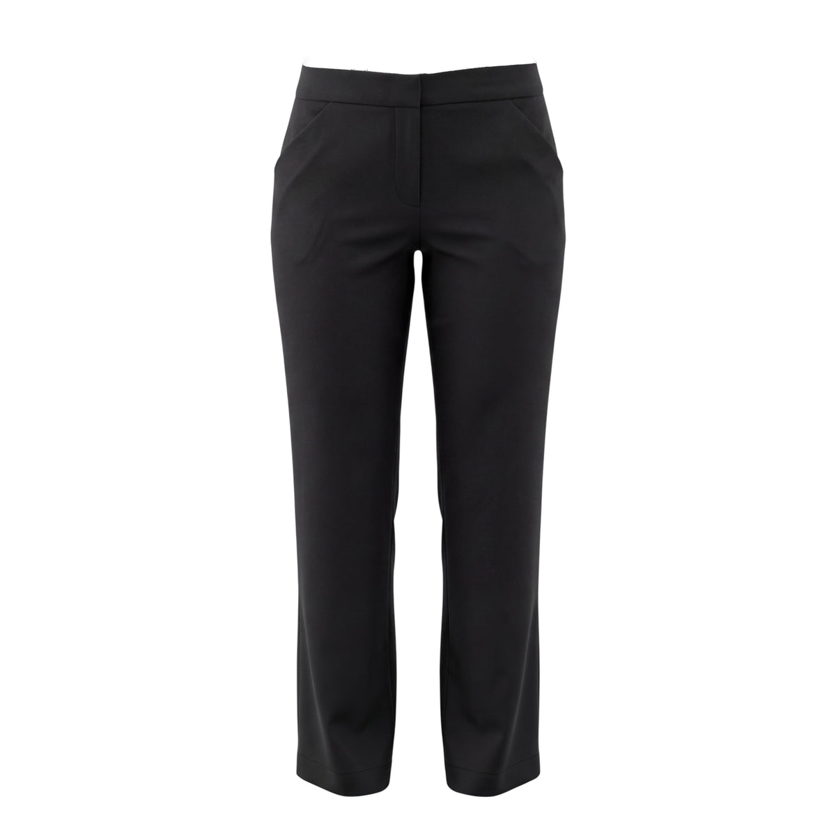 TOTÊME CROPPED STRAIGHT TROUSERS - SIZE 34 (US 2)