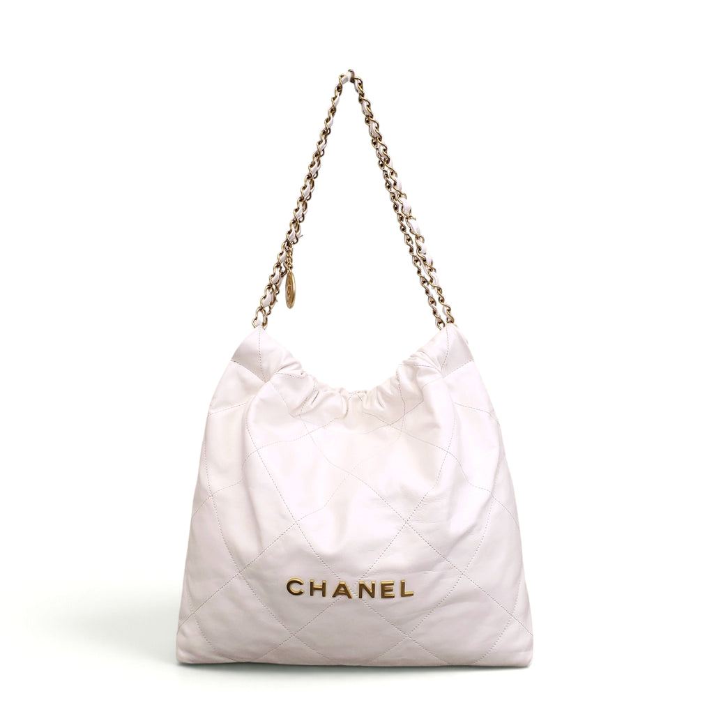 CHANEL CREAM 22 BAG