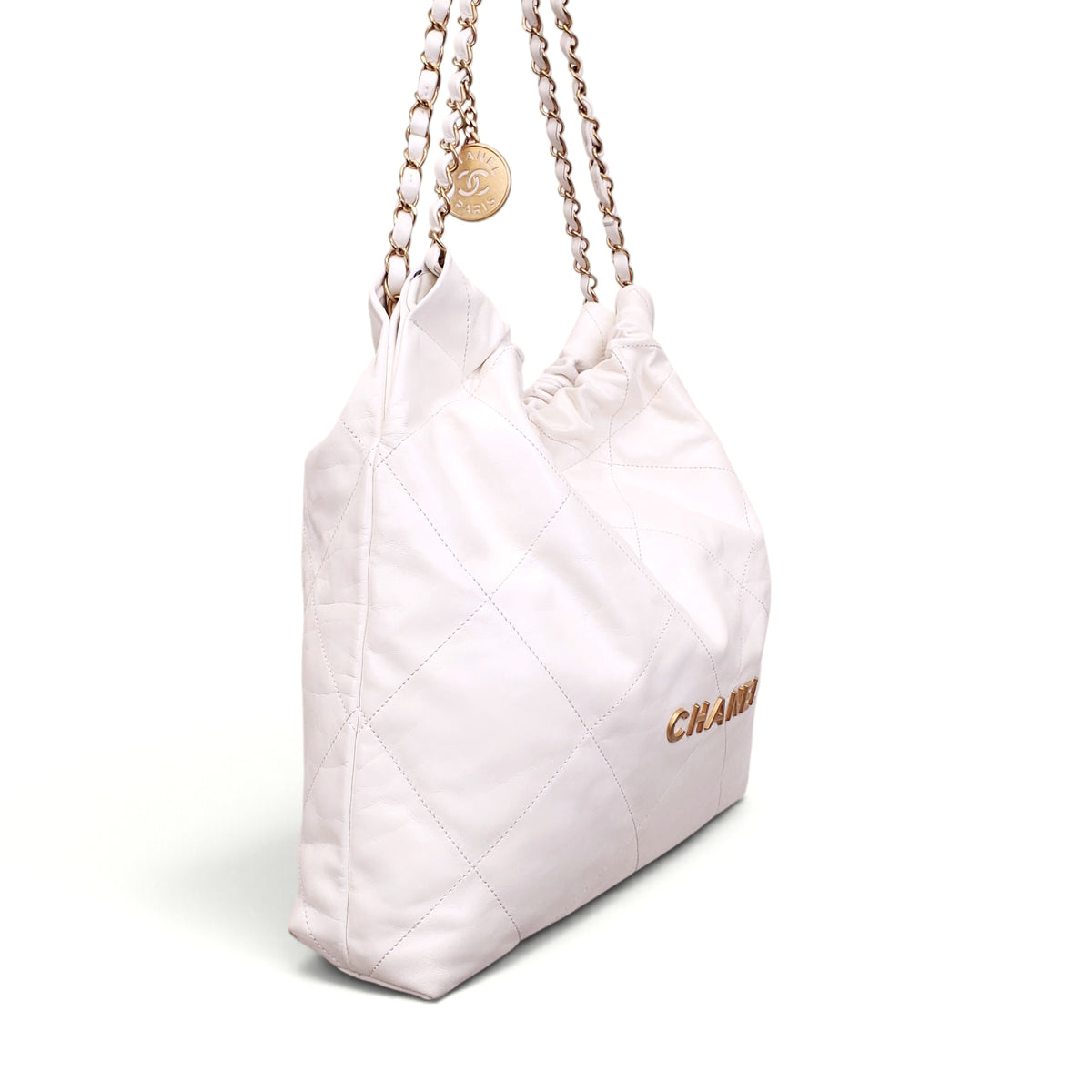 CHANEL CREAM 22 BAG