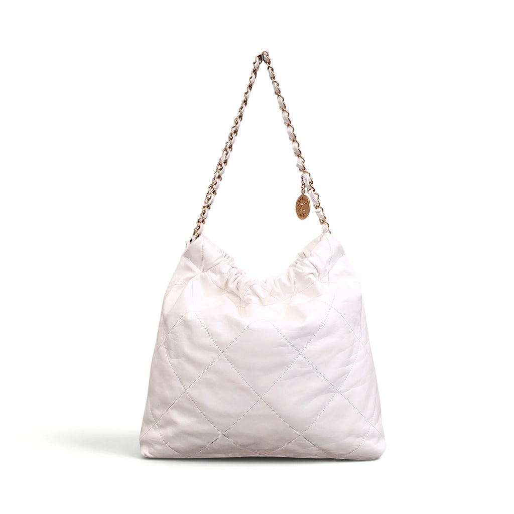 CHANEL CREAM 22 BAG
