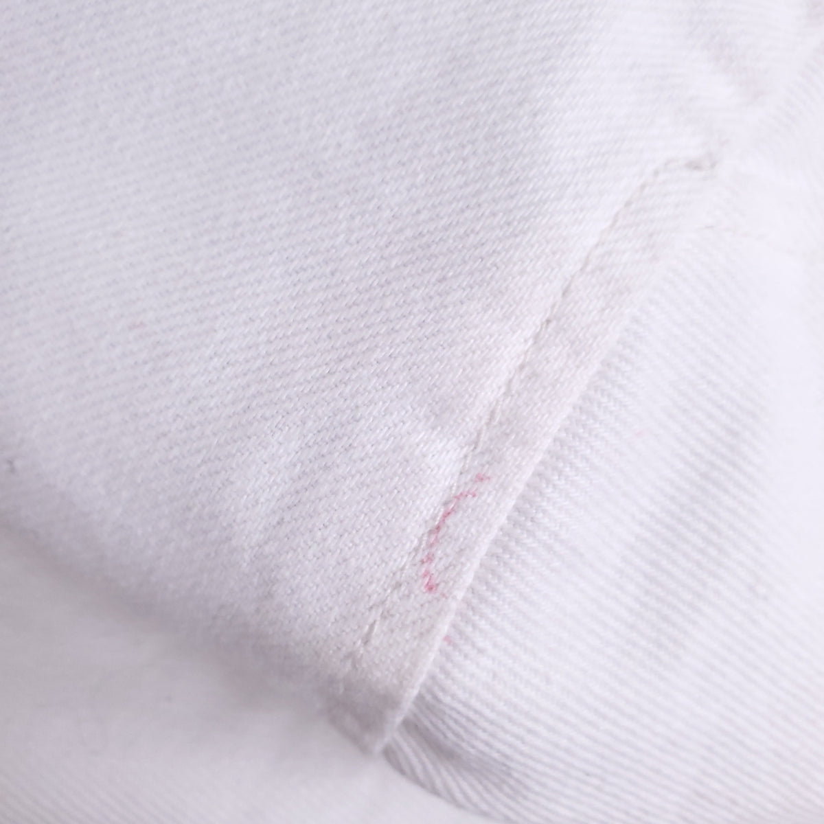 THE FRANKIE SHOP WHITE OVERSIZED DENIM JACKET - SIZE S