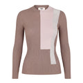 FENDI RIBBED MULTICOLOUR LONG SLEEVE - SIZE 36