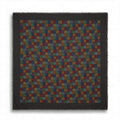 GUCCI MULTICOLOURED LOGO SCARF