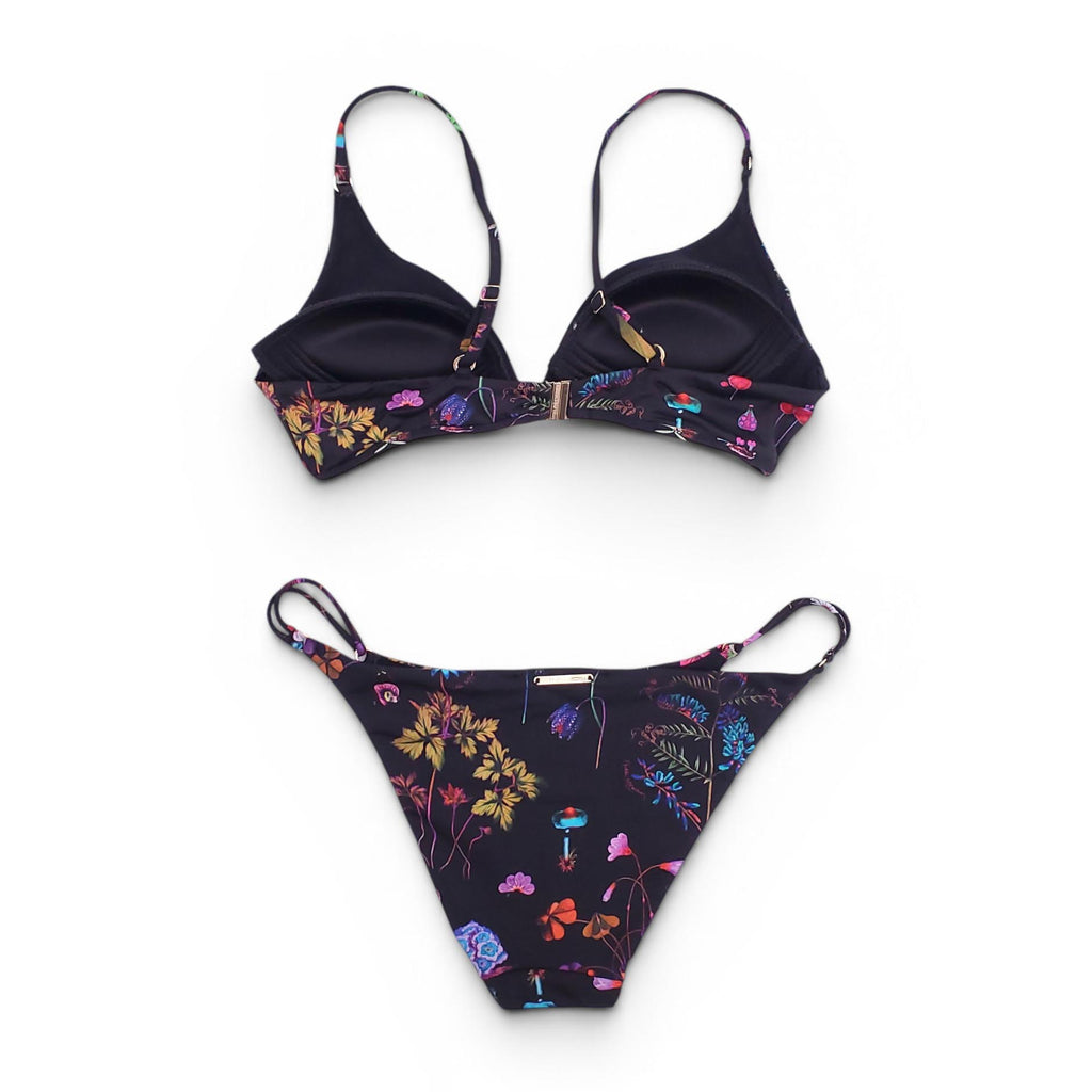 STELLA MCCARTNEY FLORAL BIKINI - SIZE S