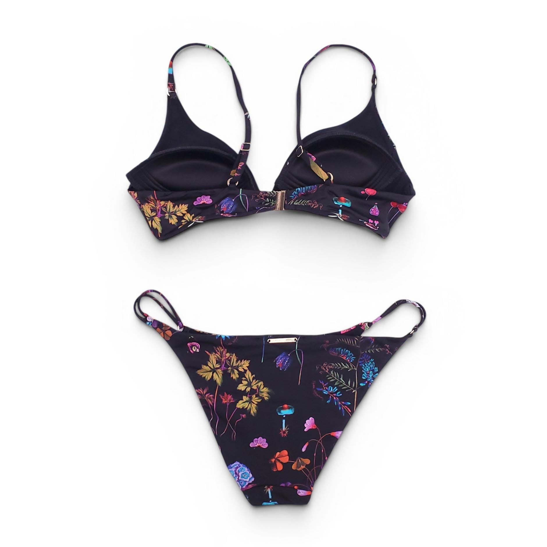 STELLA MCCARTNEY FLORAL BIKINI - SIZE S