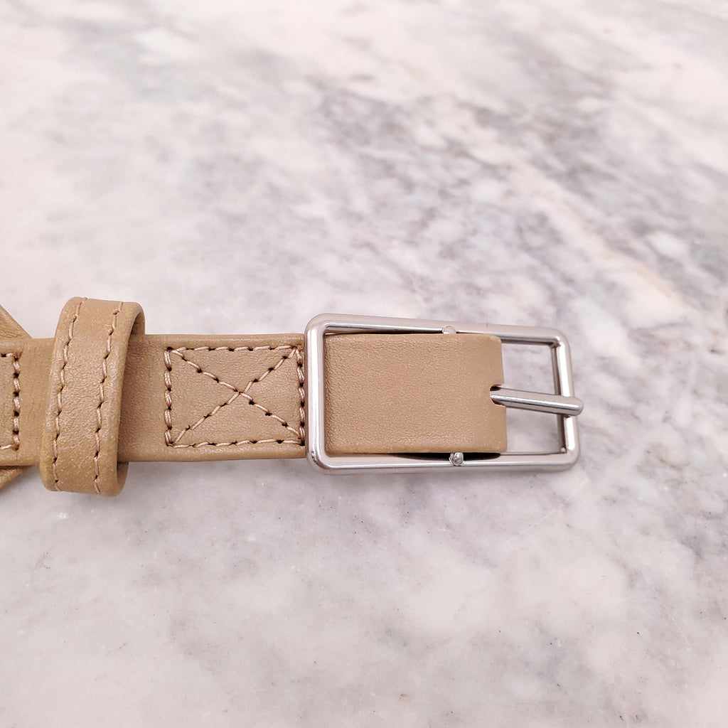3.1 PHILLIP LIM BEIGE WAIST BELT - SIZE S