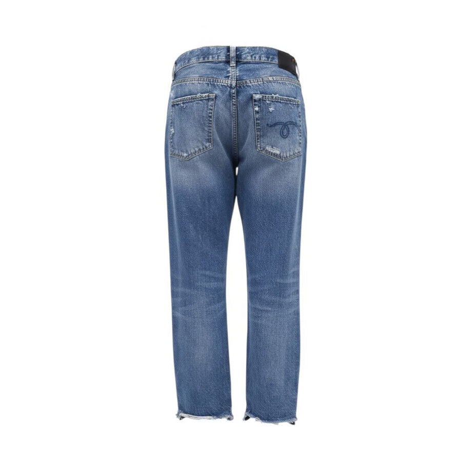 R13 ‘BOYFRIEND’ JEANS IN ‘BAIN W RIPS’ - SIZE 29