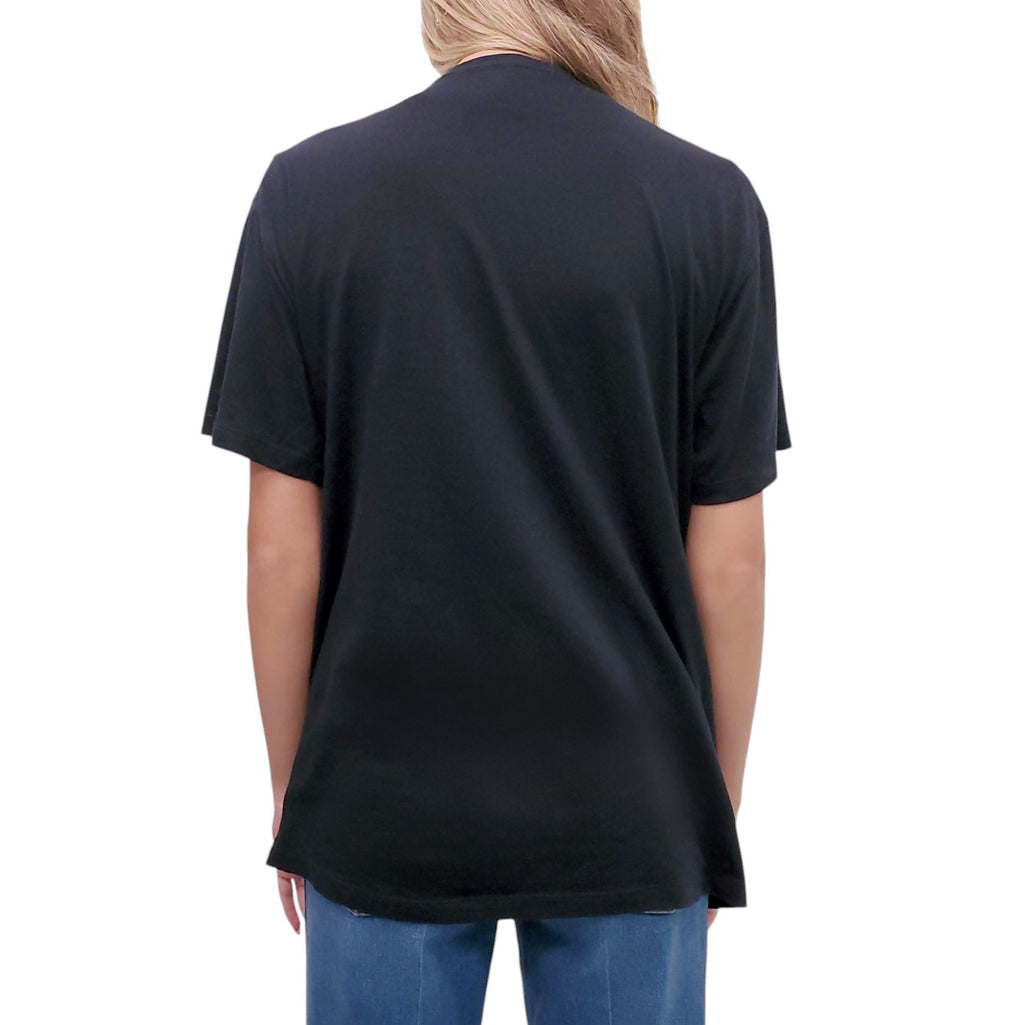 GUCCI LOGO TSHIRT WITH SEQUIN DETAILS - SIZE L