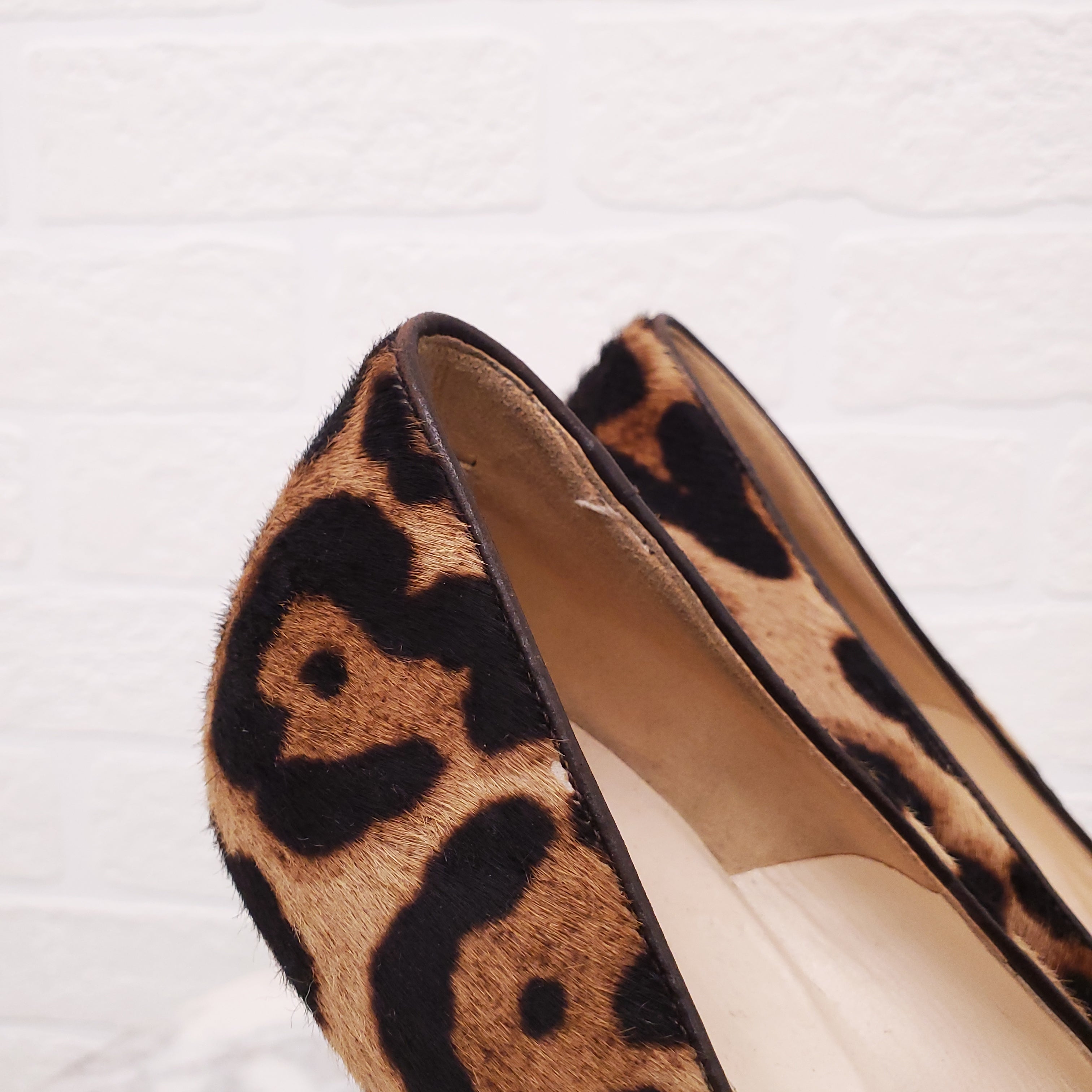 BRIAN ATWOOD LEOPARD HEELS - SIZE 40