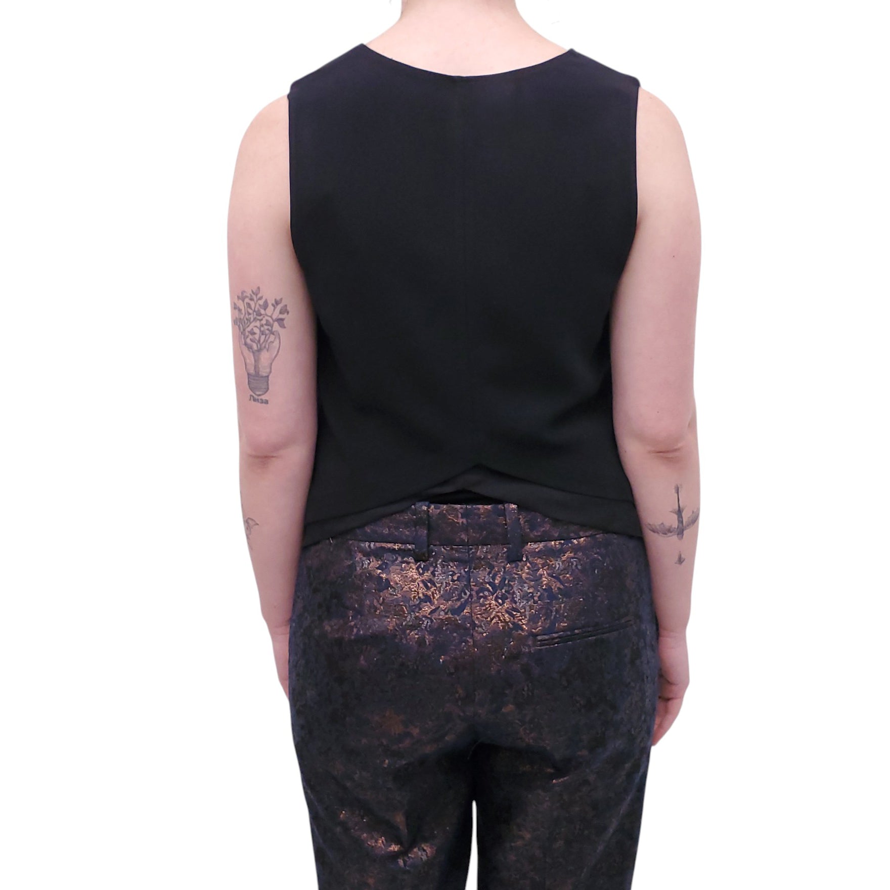 A.L.C. BLACK TANK TOP - SIZE 6