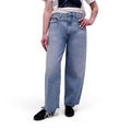 AGOLDE PLEATED WIDE-LEG 'DAGNA' JEANS - SIZE 26
