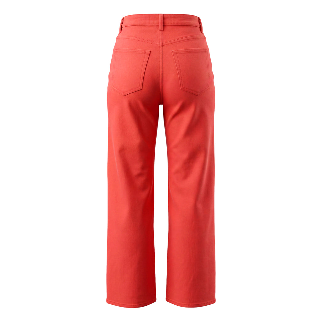 AGOLDE 'ARC' RED DENIM - SIZE 25