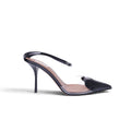 ALAÏA LE COEUR POINTED TOE SLINGBACK HEELS - SIZE 38