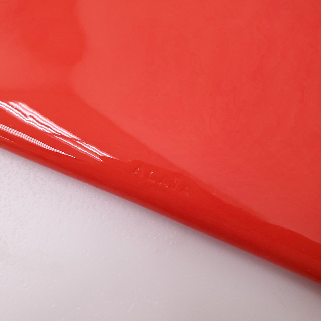 ALAÏA ONE PIECE MEDIUM MESH TOTE BAG IN RED