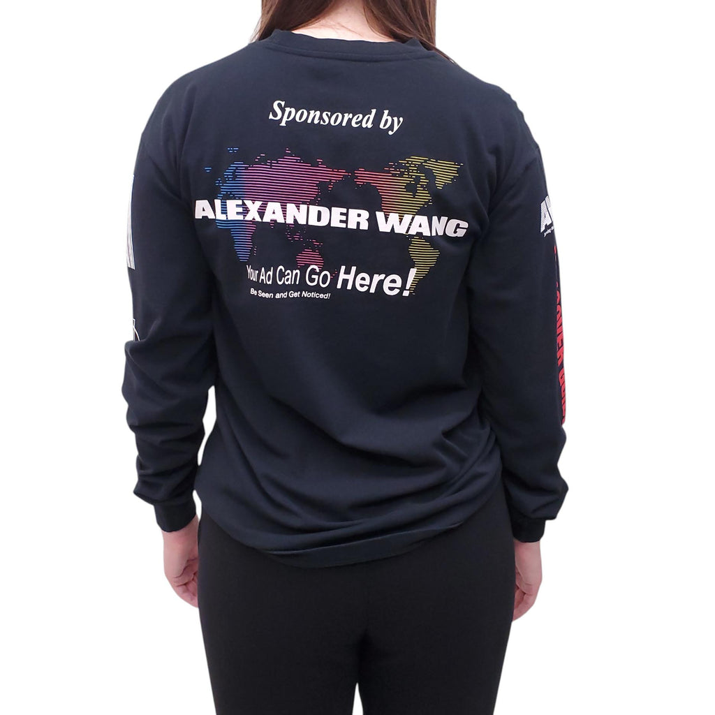 ALEXANDER WANG BLACK WANGFEST 2018 GRAPHIC SWEATSUIT - SIZE XS/S