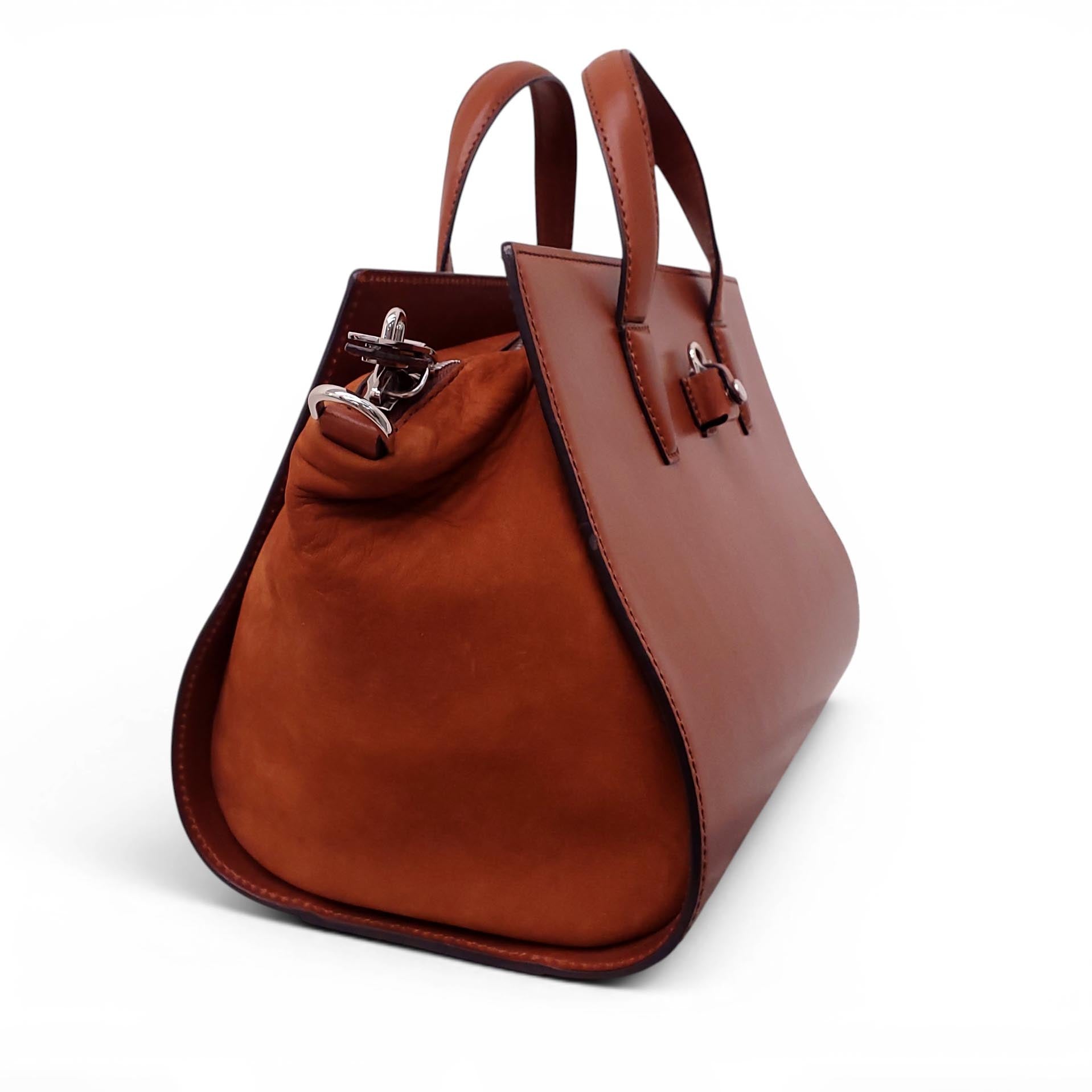 ALEXANDER WANG BROWN LEATHER BAG