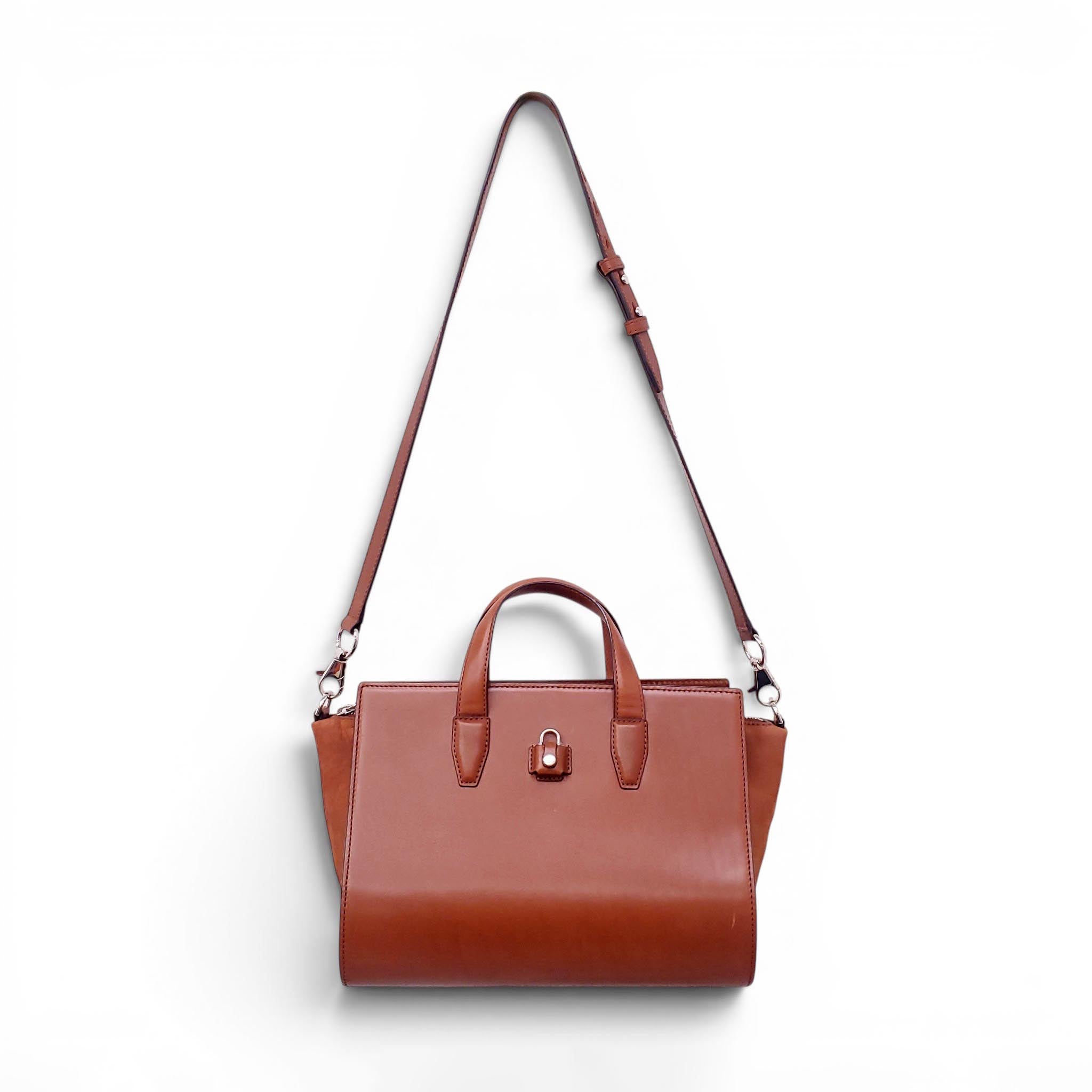 ALEXANDER WANG BROWN LEATHER BAG