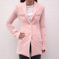ALEXANDER WANG PINK VELVET BLAZER - SIZE 0