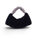 ALEXANDER WANG VELVET BAG WITH CRYSTAL DETAIL