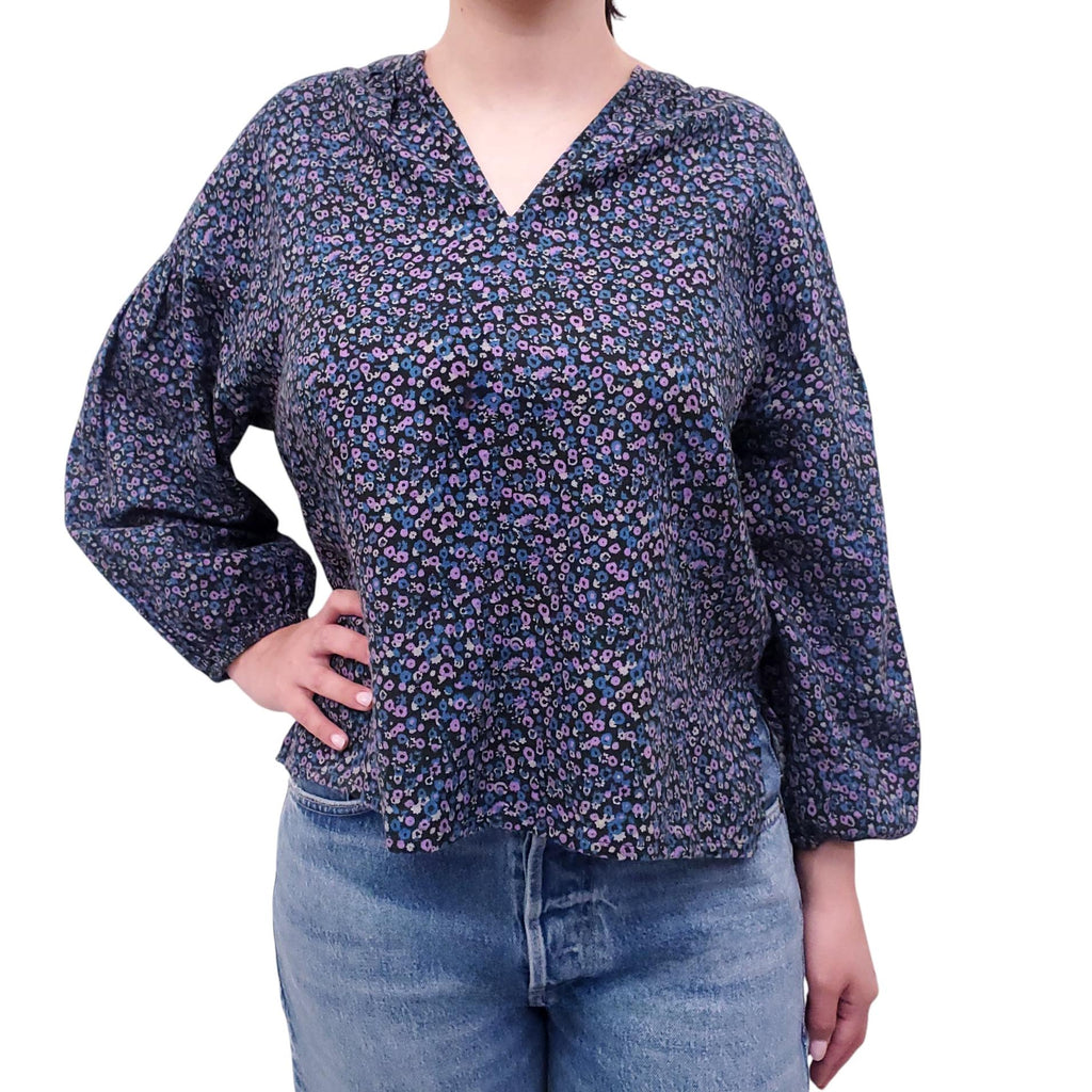 APIECE APART FLORAL BLOUSE - SIZE S