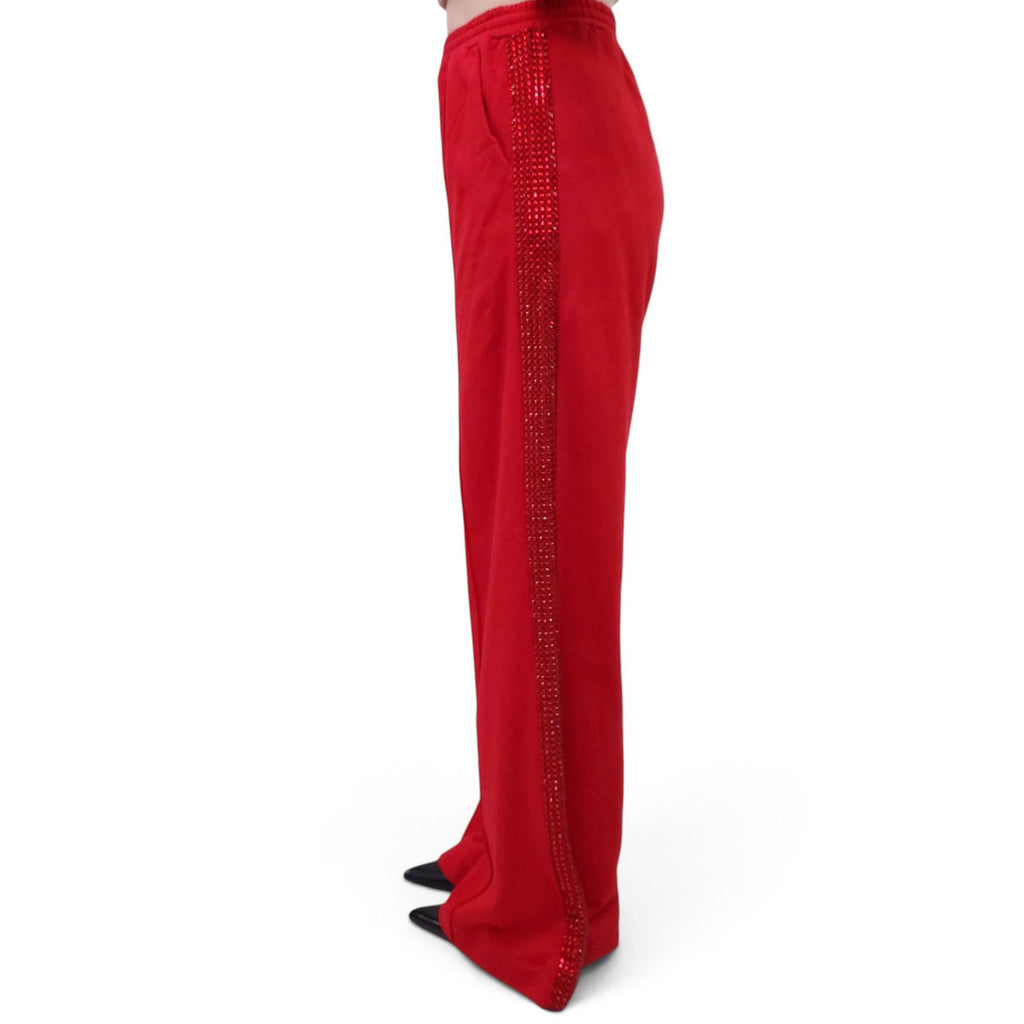 AREA RED SWEATPANTS - SIZE S