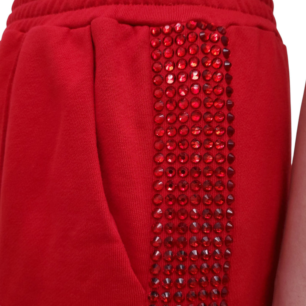 AREA RED SWEATPANTS - SIZE S