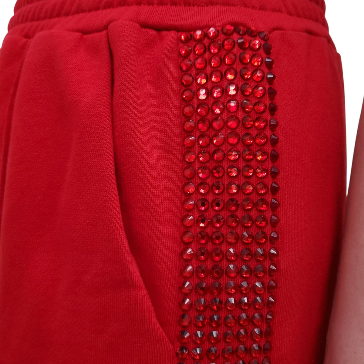 AREA RED SWEATPANTS - SIZE S