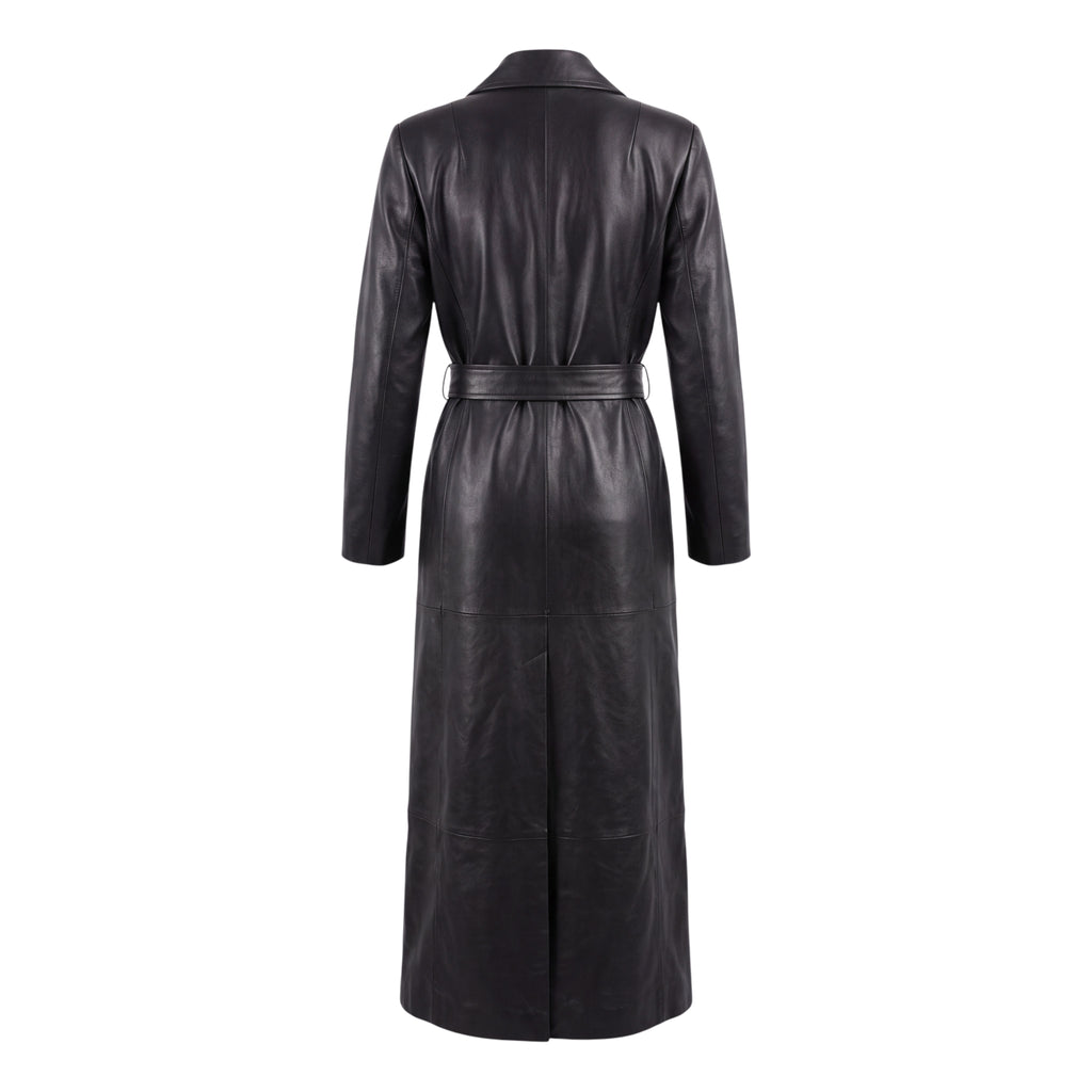 BALENCIAGA BELTED TRENCH RUNWAY JACKET - SIZE 42