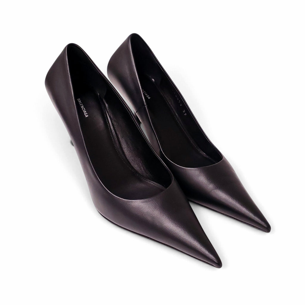 BALENCIAGA BLACK KNIFE HEELS - SIZE 39