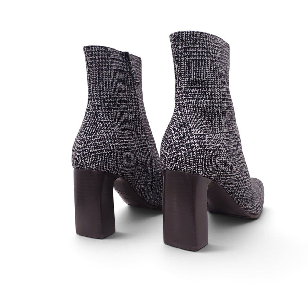 BALENCIAGA HOUNDSTOOTH BOOTIES - SIZE 37.5