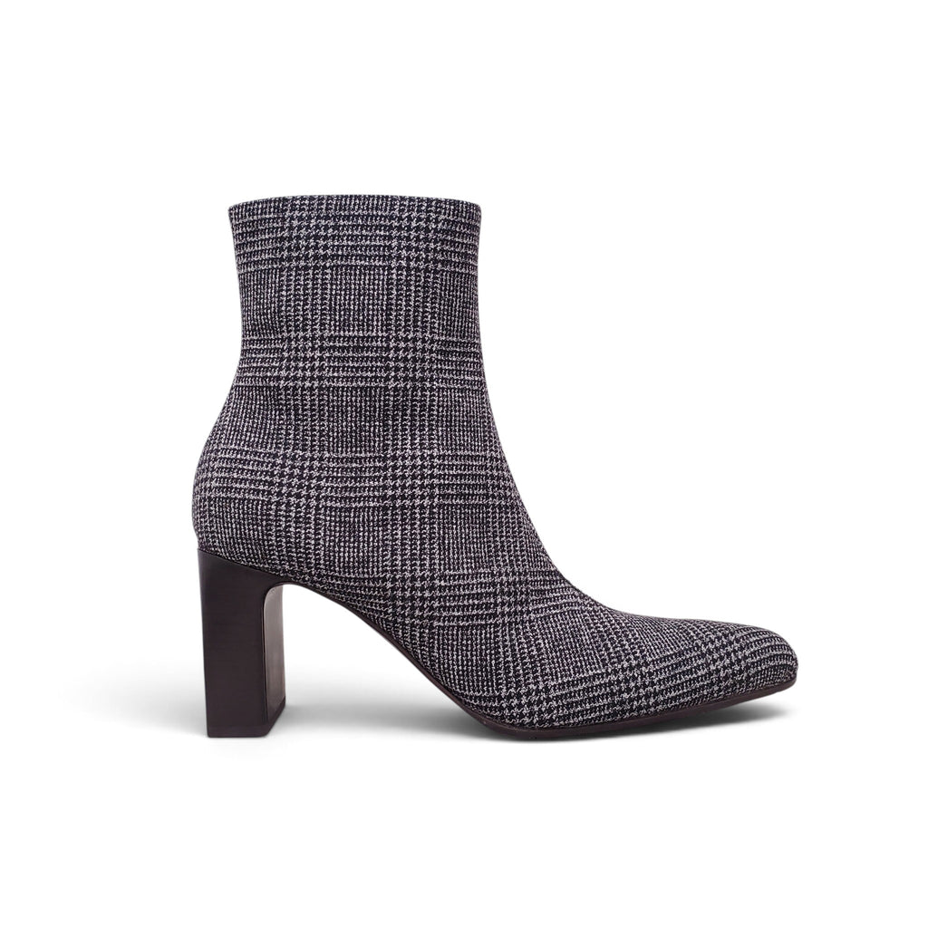 BALENCIAGA HOUNDSTOOTH BOOTIES - SIZE 37.5