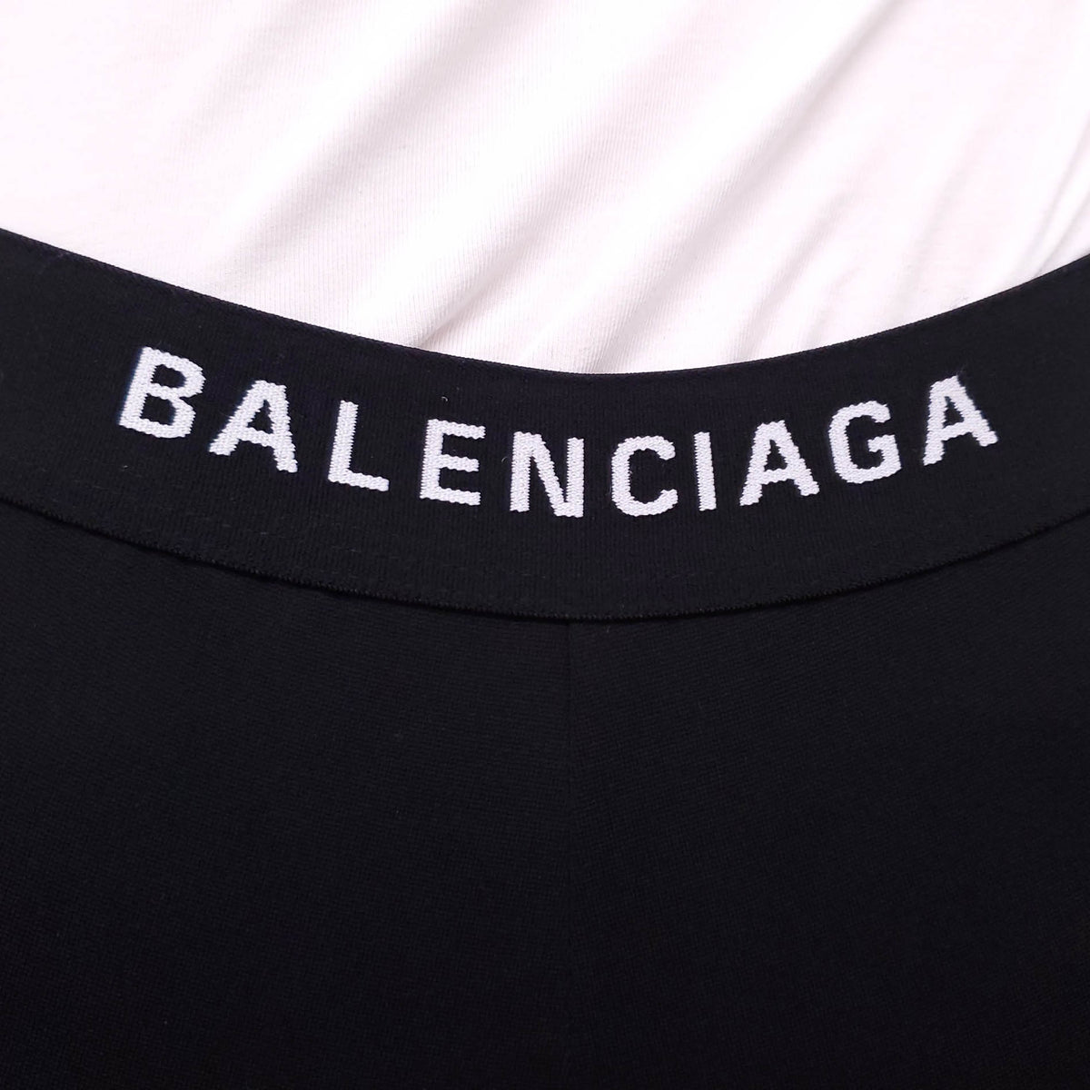 BALENCIAGA LOGO LEGGINGS PANTS - SIZE 38
