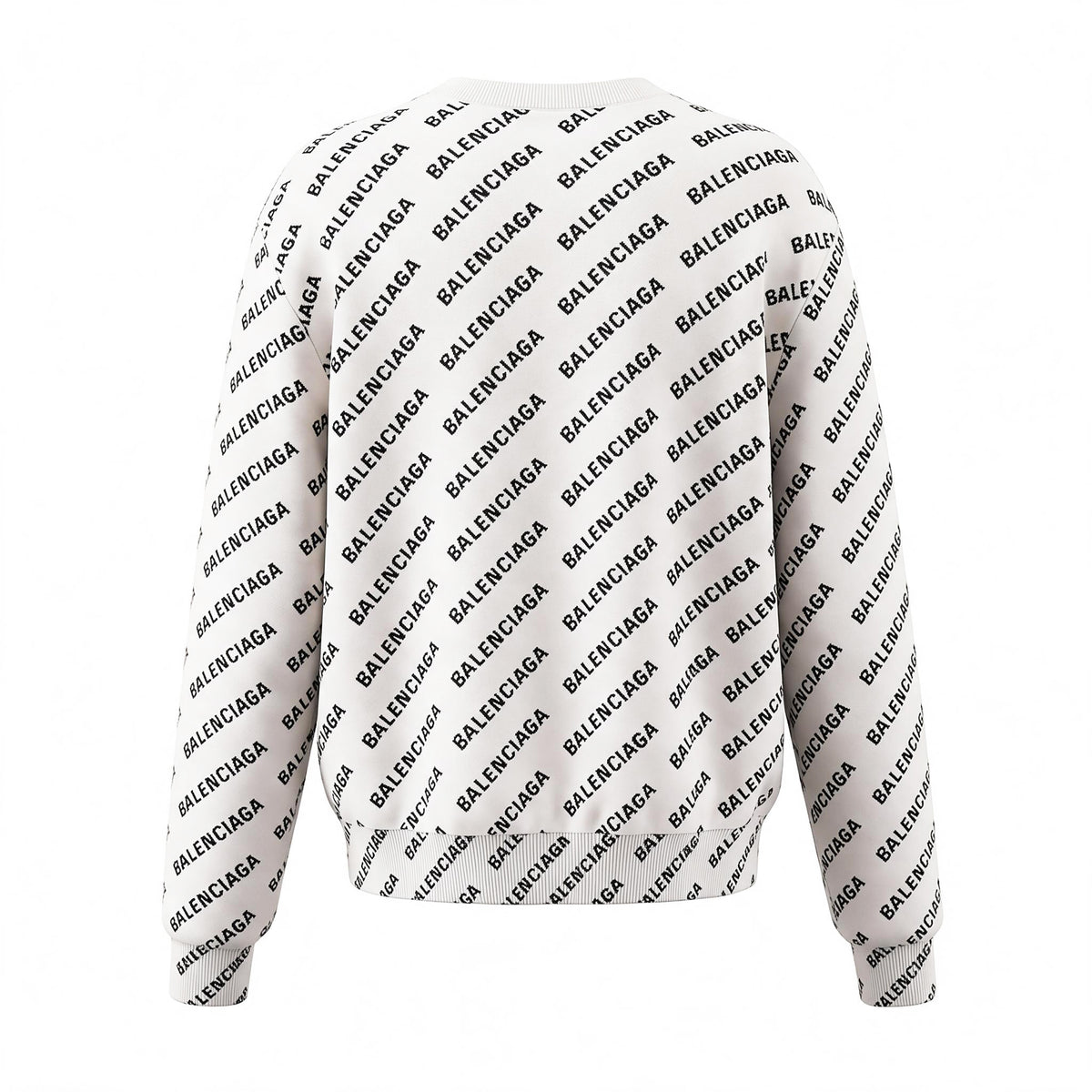 BALENCIAGA LOGO SWEATER - SIZE M