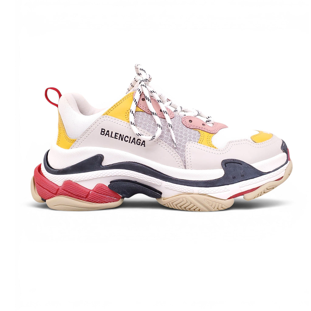 BALENCIAGA MULTI-COLOURED TRIPLE S SNEAKERS - SIZE 40