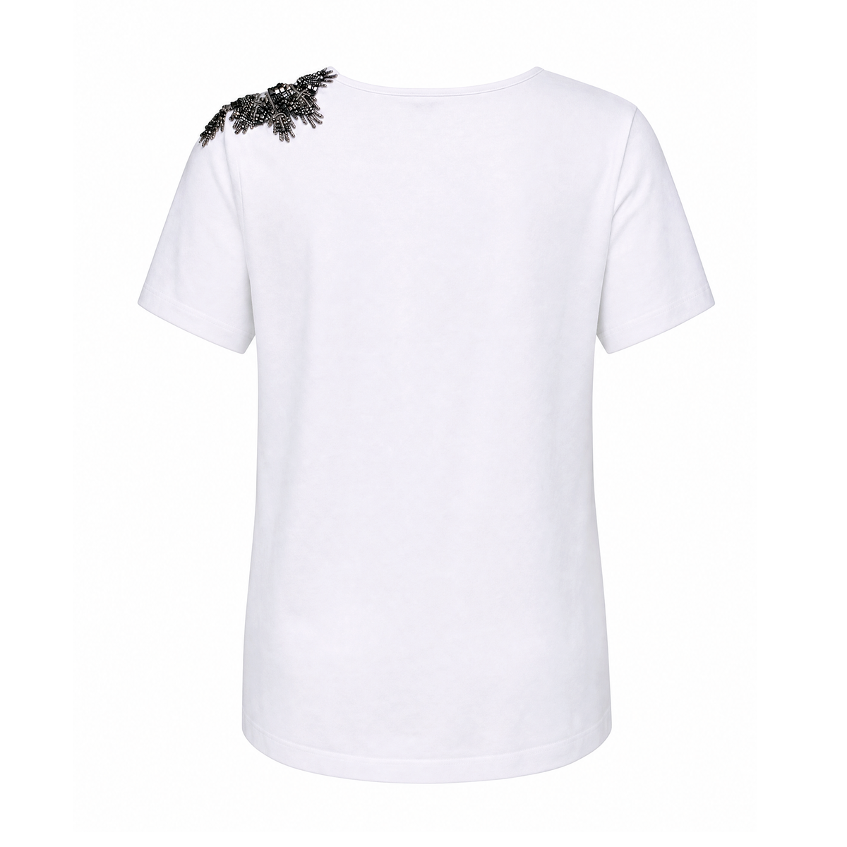 BALMAIN CRYSTAL EMBELLISHED SHIRT - SIZE M